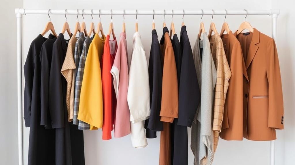 Wie man eine praktische und stilvolle Garderobe aufbaut. Eine klare Farb- und Materialstrategie Wie man eine praktische und stilvolle Garderobe aufbaut. Eine klare Farb- und Materialstrategie