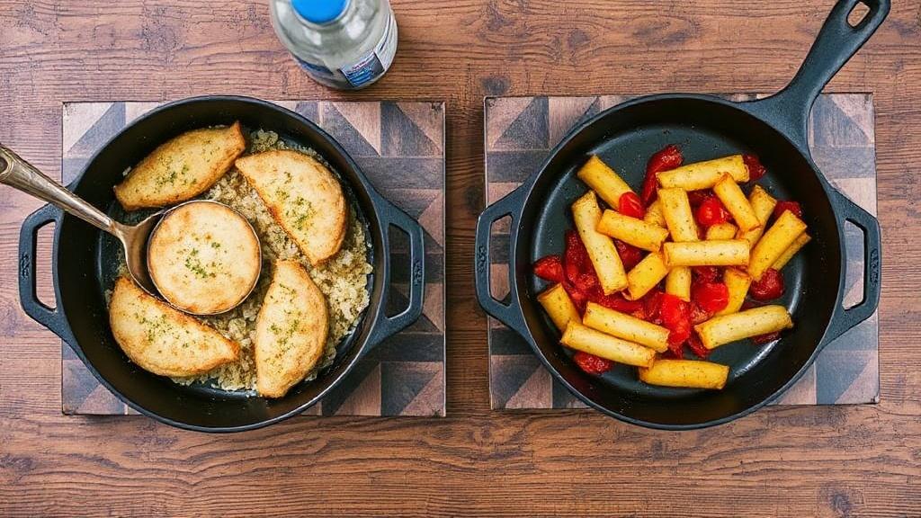 Gusseisen-Kochgeschirr einbrennen – Patina aufbauen und pflegen. Rezepturwissen: Welche Gerichte Patina besonders mögen
