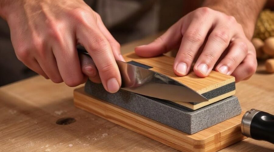 Messer schärfen wie ein Profi: Körnung richtig wählen und den Winkel im Griff